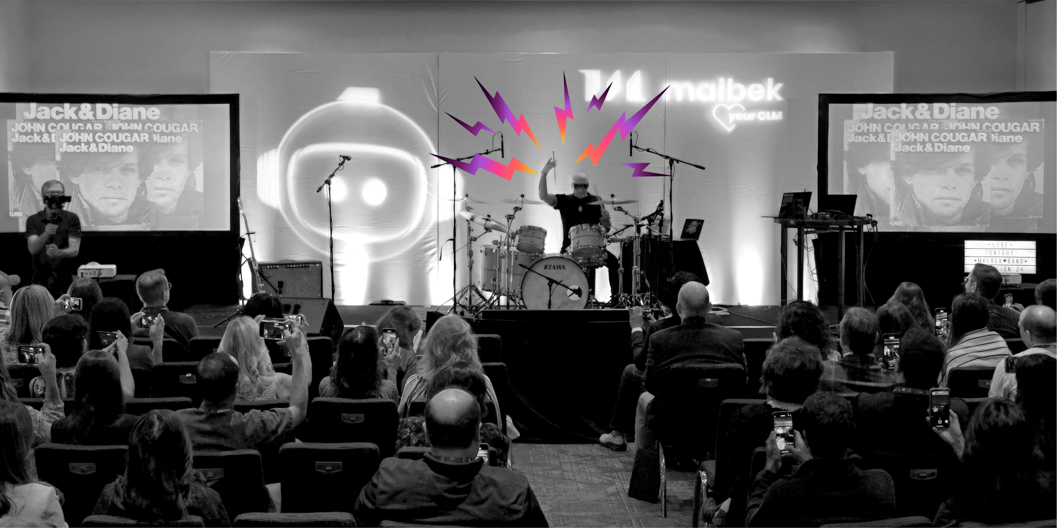 Kenny Aronoff Drumming at Envision 2024 - Keynote Experiences